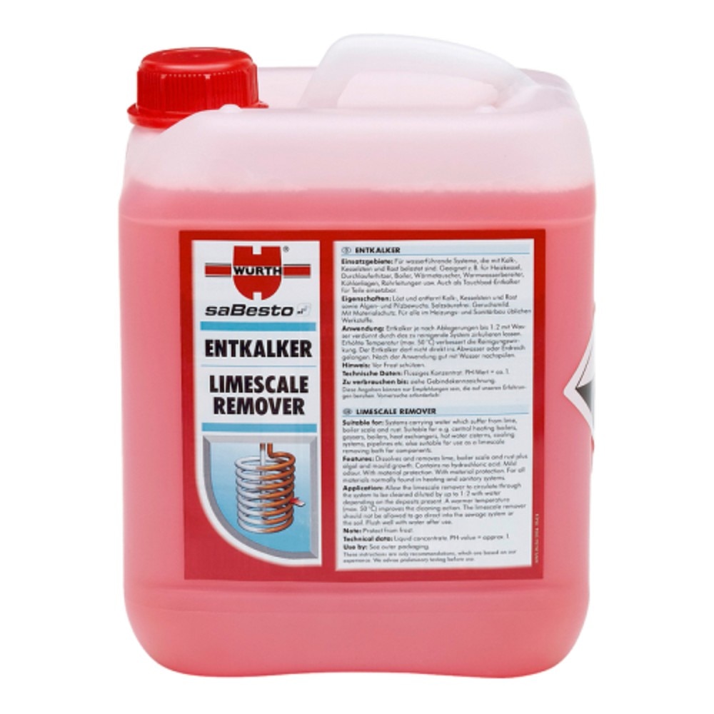 Lichid anticalcar Wurth, 5 l