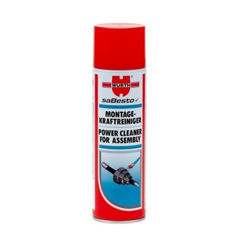 Curatitor puternic pentru montaj Wurth, 500 ml Curatitor puternic pentru montaj Wurth, 500 ml