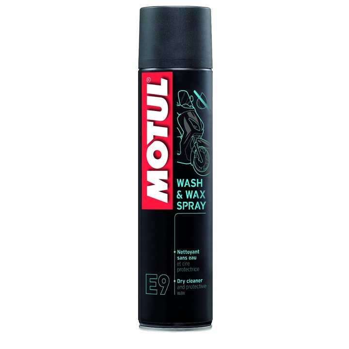 Motul WASH & WAX SPRAY karbantartó moto hajótőke spray, 400 ml