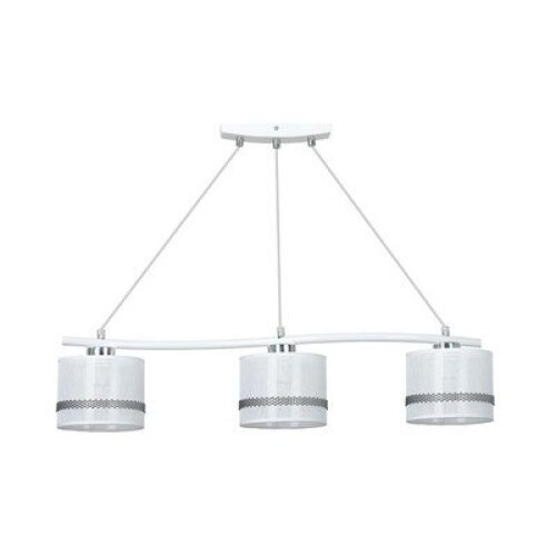 Lustra Emibig, Monaco, Alb, Metal, 3x60W