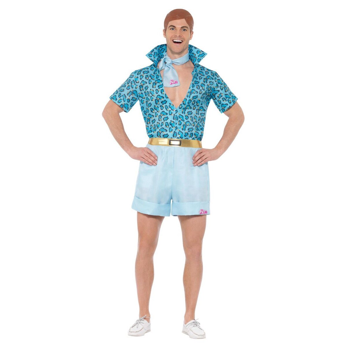 Costum carnaval Ken Safari cu peruca L
