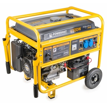 Generator de energie 6500W, Powermat PM-AGR-6500KE-EL Generator de energie 6500W, Powermat PM-AGR-6500KE-EL
