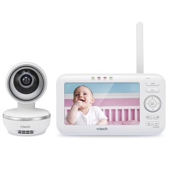 Video Monitor pentru bebelusi cu ecran de 5 inch LCD Vtech VM5261 Video Monitor pentru bebelusi cu ecran de 5 inch LCD Vtech VM5261