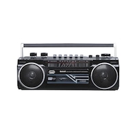 Radio casetofon portabil Trevi TREVIRR501BLACK, Bluetooth, Negru