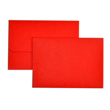 Plicuri rosii set 20 bucati, dimensiune 105 mm x 75 mm Plicuri rosii set 20 bucati, dimensiune 105 mm x 75 mm