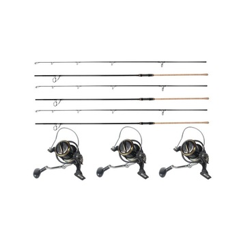 Kit 3 Lansete Hermes II Crap lungime 3.90 metri actiune 3.75lbs echipate cu 3 Mulinete Hermes II 8000 cu tambur Ultra Long Cast metalic si 13 rulmenti Kit 3 Lansete Hermes II Crap lungime 3.90 metri actiune 3.75lbs echipate cu 3 Mulinete Hermes II 8000 cu tambur Ultra Long Cast metalic si 13 rulmenti