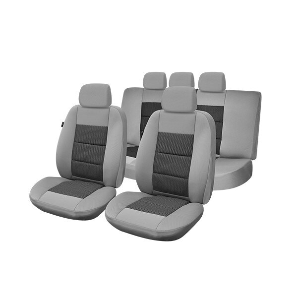 Huse scaune auto Premium Lux Gri