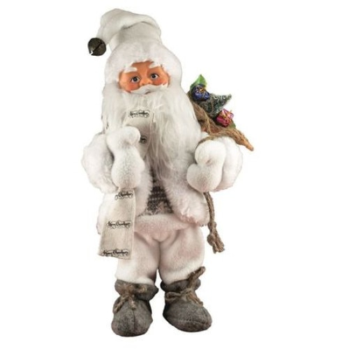 Figurina Mos Craciun Home KDD 31, ce danseaza si canta, inaltime 30 cm