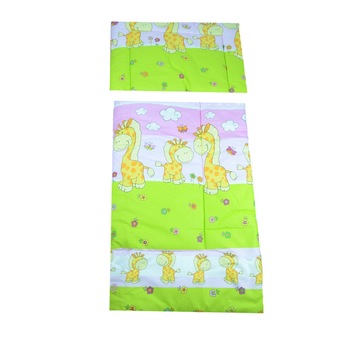 Set lenjerie de pat 2 piese 120 x 90 cm pentru copii Semma SLPSB-23, Multicolor Set lenjerie de pat 2 piese 120 x 90 cm pentru copii Semma SLPSB-23, Multicolor