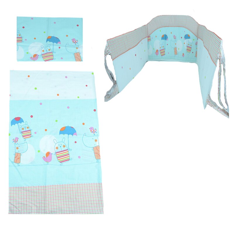 Set lenjerie de pat 3 piese 100 x 135 cm pentru copii NN SLPSB-24, Multicolor