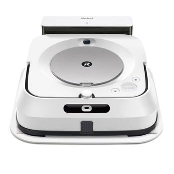 Robot mop iRobot Braava m6 (m6138), Li-ion, Consum 19Wh, 10 Harti, Bariere virtuale, Curatare umeda si/ sau uscata, Algoritmi curatare inteligenta, WiFi, Alexa&Google, Lucreaza in tandem cu aspiratoarele iRobot din seriile I si S, Alb Robot mop iRobot Braava m6 (m6138), Li-ion, Consum 19Wh, 10 Harti, Bariere virtuale, Curatare umeda si/ sau uscata, Algoritmi curatare inteligenta, WiFi, Alexa&Google, Lucreaza in tandem cu aspiratoarele iRobot din seriile I si S, Alb