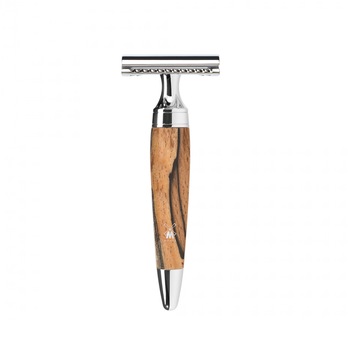 Aparat de ras clasic Safety Razor cu maner din lemn de fag Muehle Stylo R 72 SR Aparat de ras clasic Safety Razor cu maner din lemn de fag Muehle Stylo R 72 SR