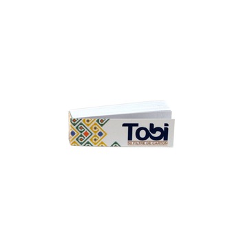 Filtre carton 18x60 mm Tobi, 50 foi Filtre carton 18x60 mm Tobi, 50 foi