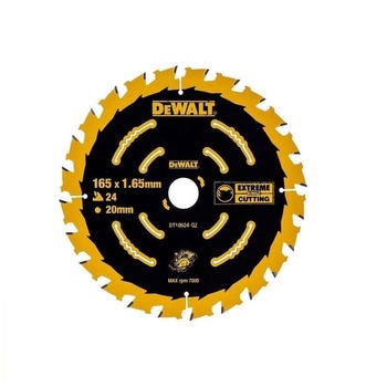 Panza, Dewalt, de fierastrau circular, EXTREME 165x20,Z 24 DT10624-QZ Panza, Dewalt, de fierastrau circular, EXTREME 165x20,Z 24 DT10624-QZ