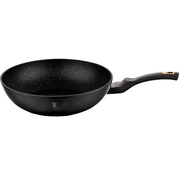 Tigaie marmorata, wok, 28 cm, Black Rose Collection Berlinger Haus Premium, inductie BH 1638 Tigaie marmorata, wok, 28 cm, Black Rose Collection Berlinger Haus Premium, inductie BH 1638