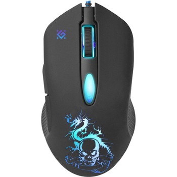 Mouse gaming defender Defender Sky Dragon GM-090L, 6 butoane, 3200dpi, Negru Mouse gaming defender Defender Sky Dragon GM-090L, 6 butoane, 3200dpi, Negru