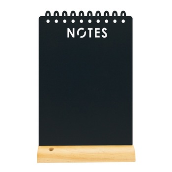 Tabla de scris Securit Silhouette Notes 34x21x6cm, baza de lemn, include marker creta, negru Tabla de scris Securit Silhouette Notes 34x21x6cm, baza de lemn, include marker creta, negru