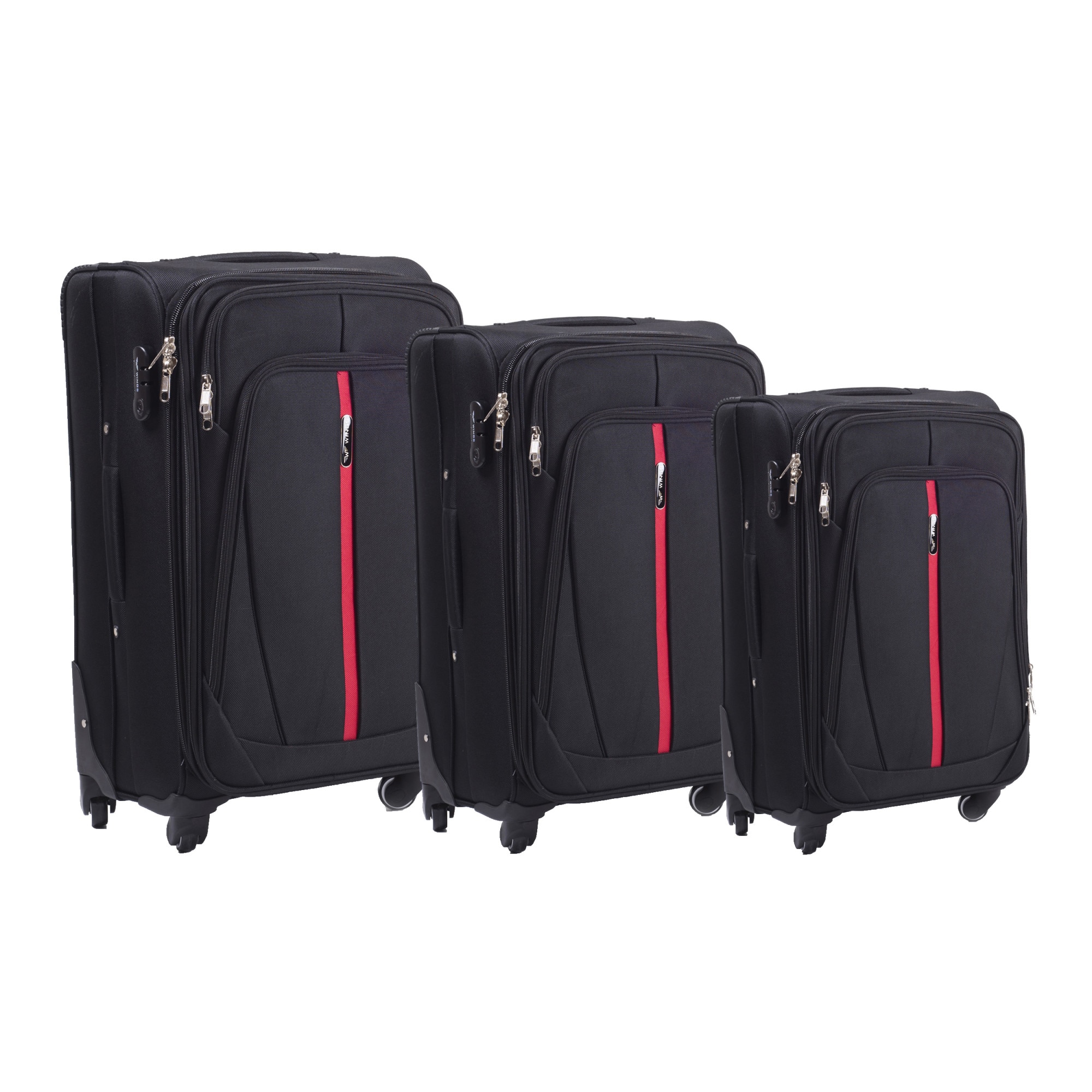 Set Troler, WINGS, BUZZARD, 4 Roti, 3 Piese, Negru