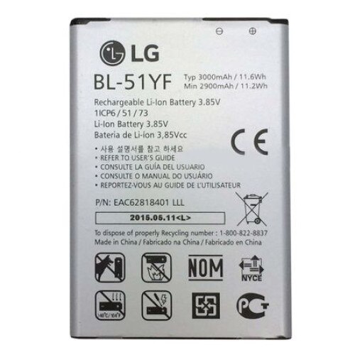 Acumulator original LG BL-51YF pentru LG H815 G4, Bulk 3000mah