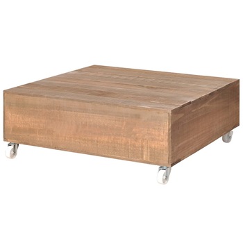 Masuta de cafea, vidaXL, Lemn solid, Maro, 70 x 70 x 25 cm Masuta de cafea, vidaXL, Lemn solid, Maro, 70 x 70 x 25 cm