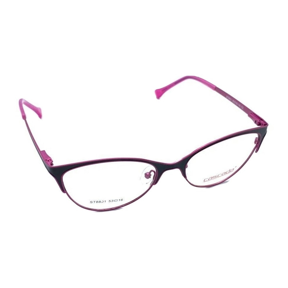 Rame ochelari de vedere, Cascada, Dama, ST8801, 53mm, Negru/Violet