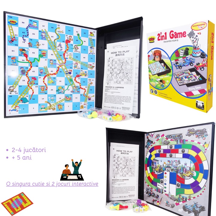 Joc interactiv pentru copii, Mediu de Invatare si Gandire, 2 in 1