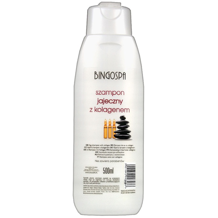 Sampon cu colagen BingoSpa, 500ml