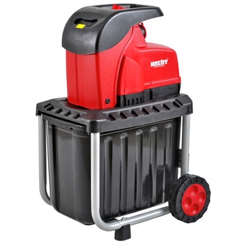 Tocator pentru crengi / resturi vegetale HECHT 6284 XL, electric, 2800 W, diametru lemn 4.5 cm Tocator pentru crengi / resturi vegetale HECHT 6284 XL, electric, 2800 W, diametru lemn 4.5 cm
