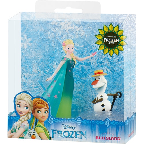 Set Bullyland Figurine Elsa si Olaf Frozen Fever