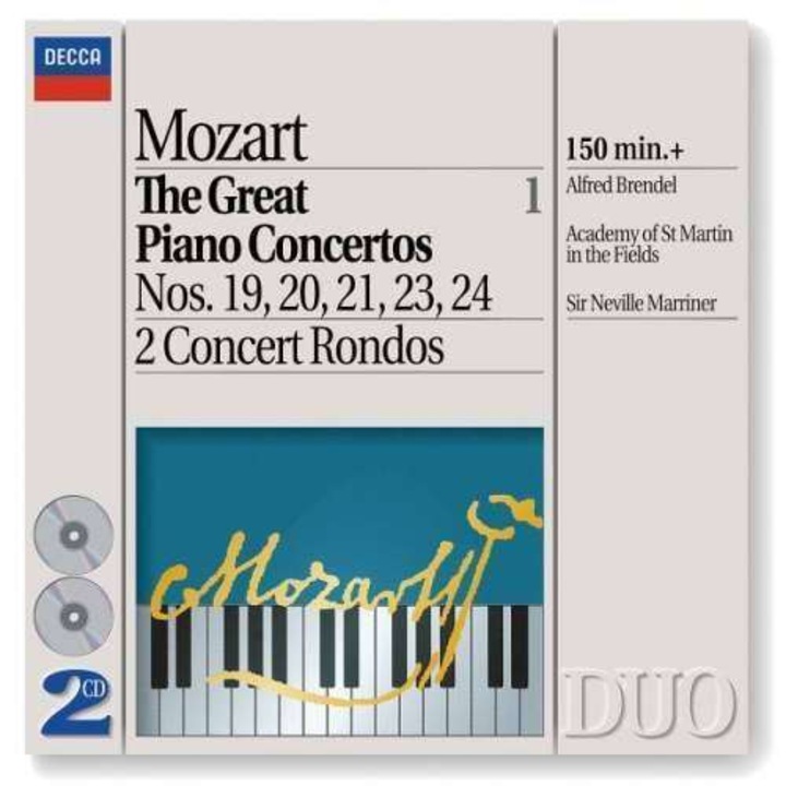 W. A. Mozart - Great Piano Conc.1 (2CD)