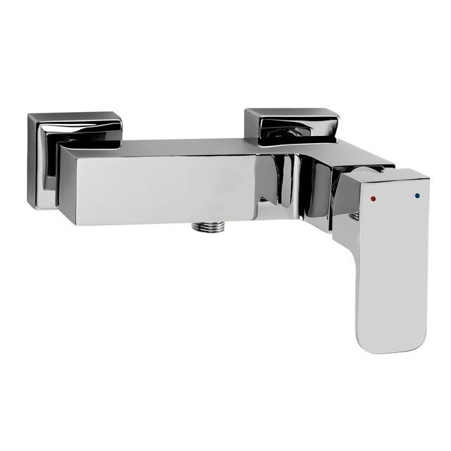 Baterie de dus Azalia BDA 040M, cu montaj in perete, finisaj cromat