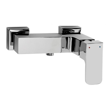 Baterie de dus Azalia BDA 040M, cu montaj in perete, finisaj cromat Baterie de dus Azalia BDA 040M, cu montaj in perete, finisaj cromat