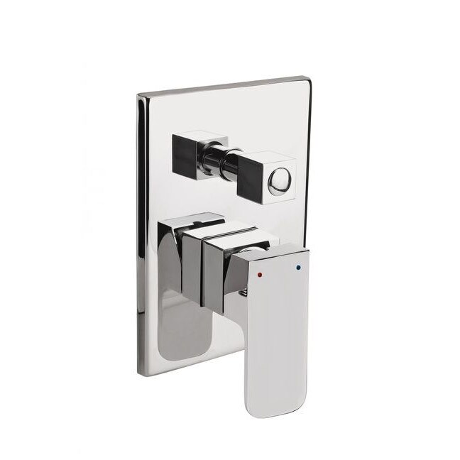 Baterie dus incastrata Azalia BDA 044P, finisaj cromat