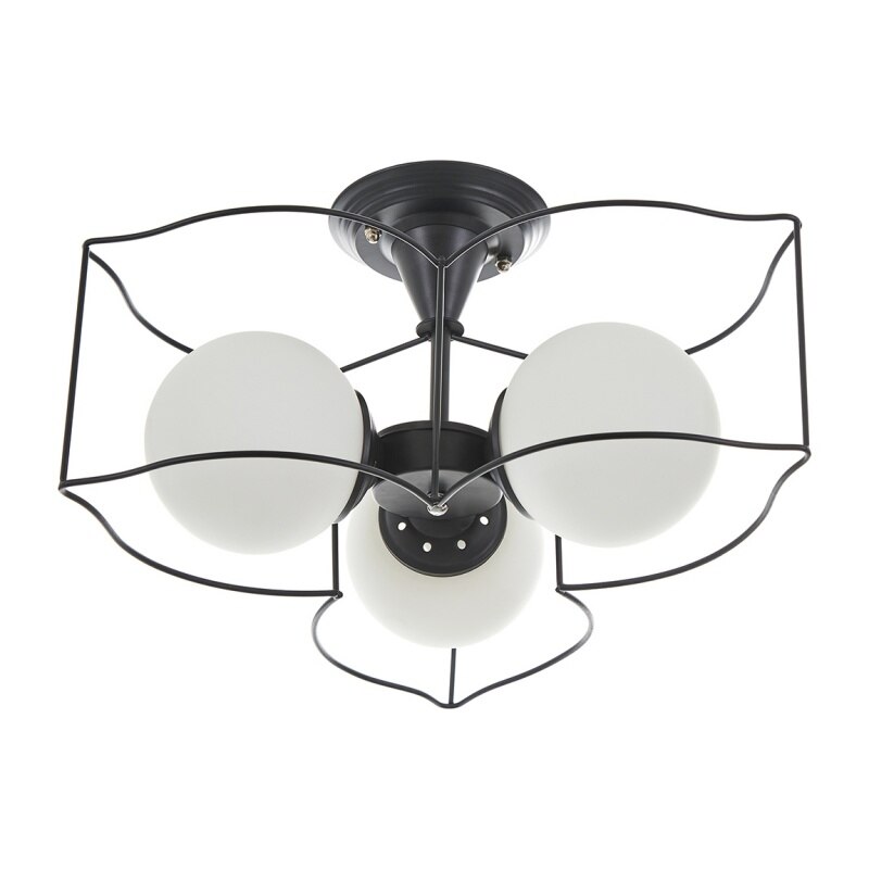 Lustra, Negru, 3x40w, 2004/3 bk