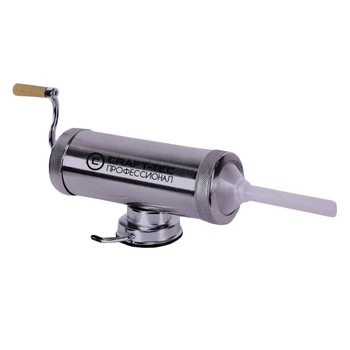 Aparat de facut carnati Craft Tec, 3 kg, inox, ventuza fixare, 3 palnii incluse Aparat de facut carnati Craft Tec, 3 kg, inox, ventuza fixare, 3 palnii incluse