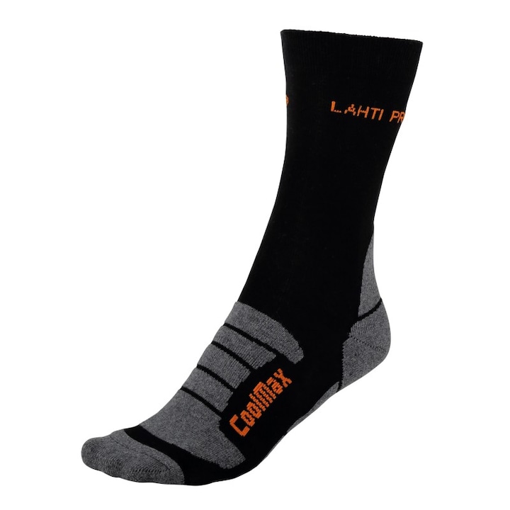 Функционални памучни чорапи Lahti Pro, плътен материал, размер 39 - 42