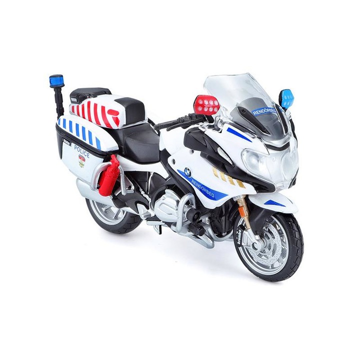 BBurago 3510689 Bburago rendőrmotor 1:18 - kék, fehér