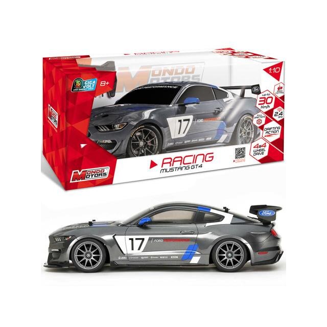 Mondo Toys 1635290 Rc Global Mustang Gt4 4wd Taviranyitos Auto 1 10 Mondo Motors Emag Hu