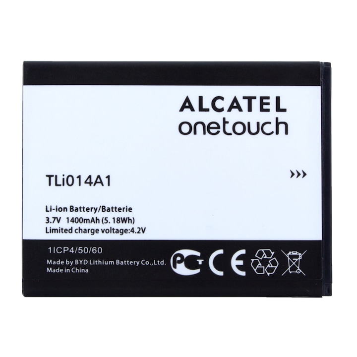 Alcatel lítium-ion akkumulátor TLi014A1 One Touch,4010D,4030D,5020D,4012D,1400mA