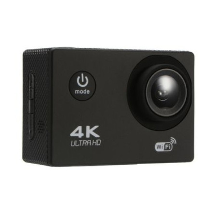 Camera video sport, 1Tech, XMART H163CR, UHD, 170 de grade, WiFI, HDMI, Micro USB, Negru
