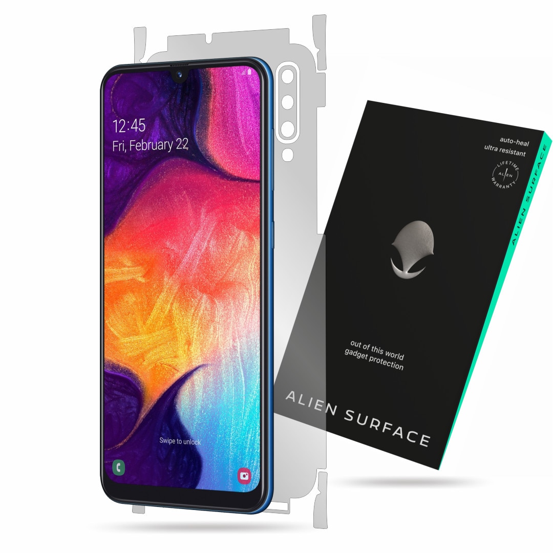 Folie Alien Surface, Samsung Galaxy A30s, protectie spate, laterale