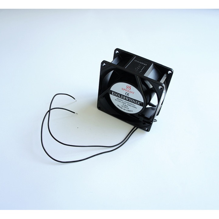 Ventilator axial cu manson 220V 0.08A 80x80x38mm