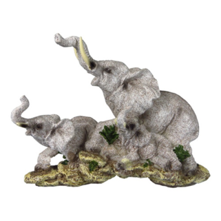 Декоративна фигура на семейство слонове