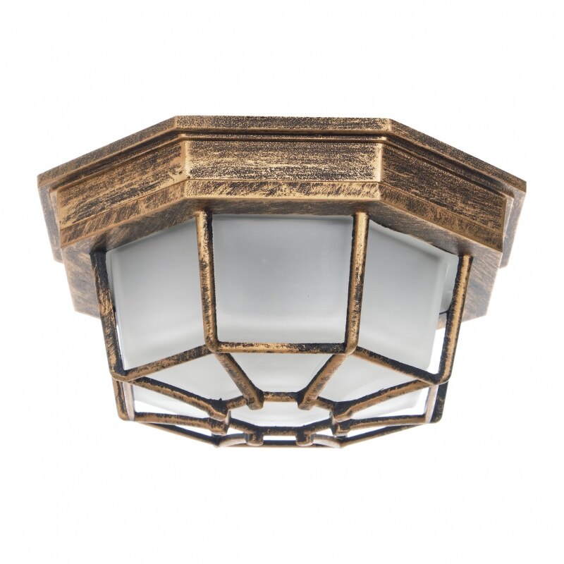 Plafoniera Exterior, Auriu Antiq, 1х40W, 276sbc