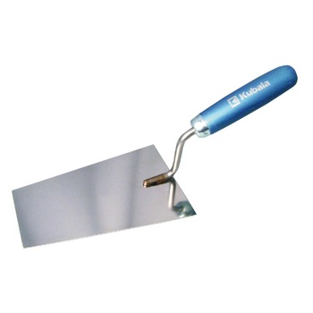 Mistrie inox trapezoidala Kubala, maner lemn, 180 x 120 x 90 mm Mistrie inox trapezoidala Kubala, maner lemn, 180 x 120 x 90 mm