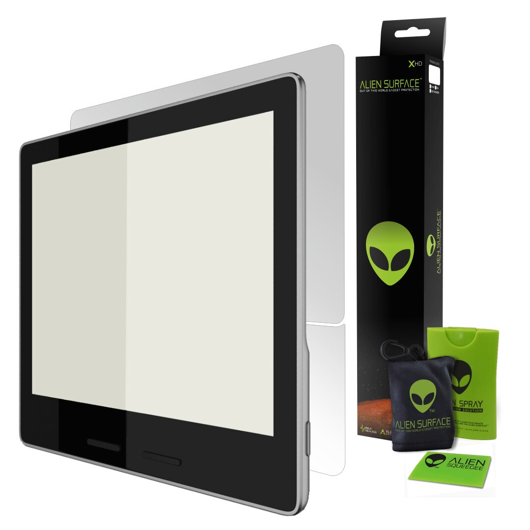 Folie Alien Surface XHD, Kindle Oasis (2019) 7 inch, protectie spate + Alien Fiber Cadou