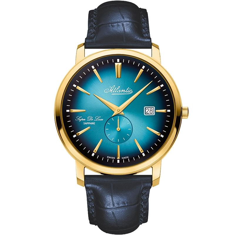 Ceas barbatesc Atlantic 64352.45.51 Quartz Auriu