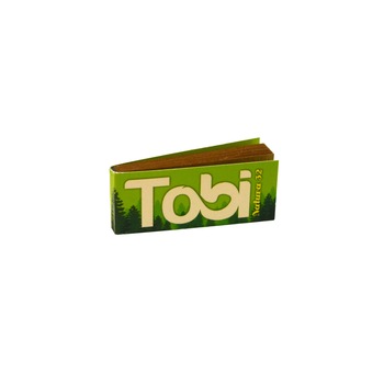 Filtre carton Natura 25x60 mm Tobi, 32 foi Filtre carton Natura 25x60 mm Tobi, 32 foi