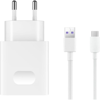 Incarcator Huawei HW-090200EH0 Fast Charger 2A si cablu AP51 Type C Alb Incarcator Huawei HW-090200EH0 Fast Charger 2A si cablu AP51 Type C Alb