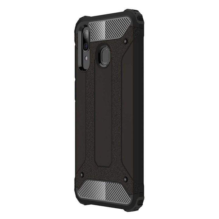 Калъф за телефон Hybrid Armor за Samsung Galaxy A30, черен